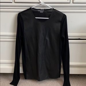 Vince Lambskon and Wool sweater